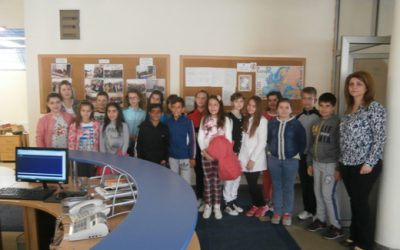 Посета на учениците од ОУ Пере Тошев Росоман