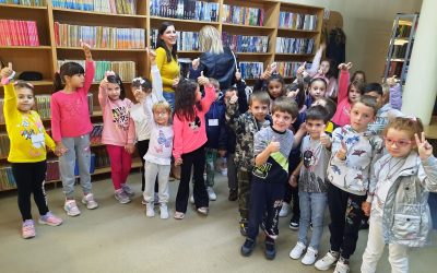 Библиотека Феткин ја слави детската недела – првачињата од ООУ „ Димката Ангелов Габерот“
