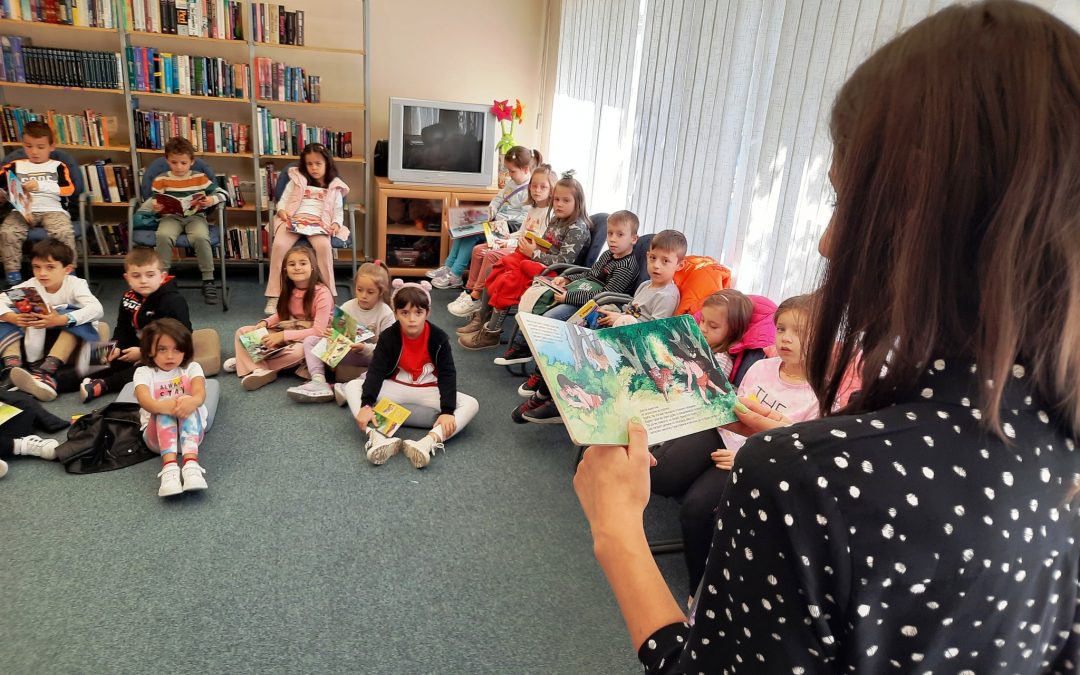 Библиотека Феткин ја слави детската недела – првачињата од ООУ „Гоце Делчев“