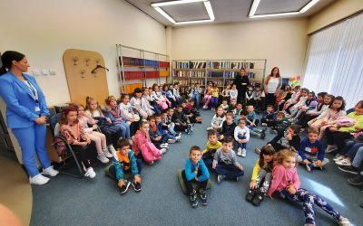 Библиотека Феткин ја слави детската недела – првачињата од ООУ „Тоде Хаџи-Тефов“