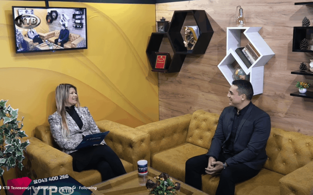 Директорот на Библиотека Феткин Кавадарци беше гостин во емисијата „Утро“ на КТВ телевизија